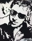 Black and White Actor Gerard Butler GG &ndash 11&Prime x 14&Prim
