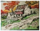 Fall Autumn Scene In The Valley &ndash 11&Prime x 14&Prime Canva