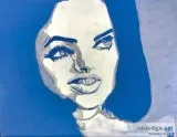 Priscilla Presley 4 GG &ndash 11&Prime x 14&Prime Canvas Paintin