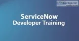 Servicenow developer training