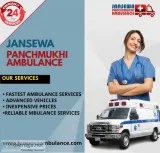 ICU Ambulance Service in Vasant Kunj by Jansewa