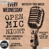 Musicians- open Mic night every Wednesday