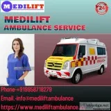 Quickest ICU Ambulance Service in Bara Ghagra by Medilift