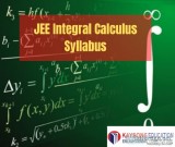 JEE Integral Calculus Syllabus