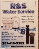 Water Treatment Company. R and S Water Service