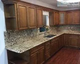 Be the Talk of the Party with Toffee Kitchen Cabinets