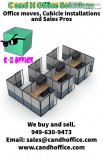 We do office moves and cubicle installations