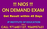 Nios admission is going on in patel nagar