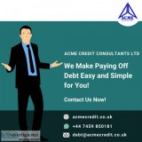 Best debt management services in uk - acme credit consultants lt