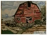 Mississippi Old Barn Scene 40 &ndash 11&Prime x 14&Prime Canvas 