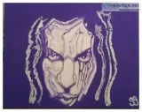 Prince Purple Rain &ndash 16&Prime x 20&Prime Canvas Painting