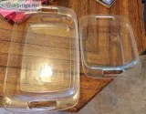 Two glass baking dishes asking 30