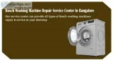 Bosch washing machine repair near me bangalore
