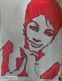 Aretha Franklin 2 GG &ndash 8&Prime x 11&Prime Colored Pencil