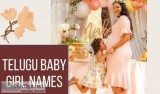 Baby girl names in telugu