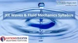 JEE Waves and Fluid Mechanics Syllabus