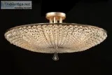 John Richard Beaded Crystal Six-Light Semiflush  Modern Wall Sco