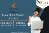 Python and javal full stack course