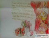 Holiday Art Decor 48 &ndash 9&Prime x 12&Prime Colored Pencil