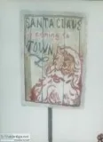 Santa Claus Is Coming To Town Art GG - 8&quot x 11&quot Painting