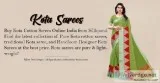 Buy Kota Cotton Sarees Online At Sillkpond - Arrival of Exclusiv