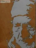 Willie Nelson Fall Orange GG &ndash 9&rdquo x 12&rdquo Colored P