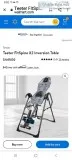 Inversion table never used