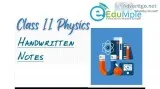 Class 11 Physics
