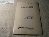 DATA PRECISION MODEL 134 Digital Multimeter &ndash Instruction C