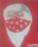 Mrs. Claus 16&quot x 20&quot Canvas Painting
