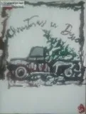 Alabama Christmas In Dixie GG - 8&quot x 11&quot Painting