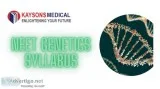 NEET Genetics syllabus