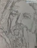 Kenny Rogers 2 GG &ndash 11&rdquo x 14&rdquo Pencil