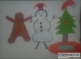GG Handmade Christmas Angel Art &ndash 9&Prime x 12&Prime Colore