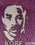 Kobe Bryant GG &ndash 8&rdquo x 11&rdquo Colored Pencil