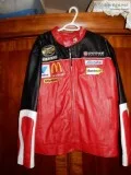 Nascar Red Leather Jacket - 85