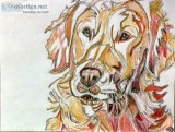 Golden Retriever 88 GG &ndash 8&Prime x 11&Prime Colored Pencil