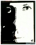Michael Bolton Black And White &ndash 11&Prime x 14&Prime Painti