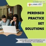 Perdisco Practice Set Solutions From Ph.D. Australia Experts