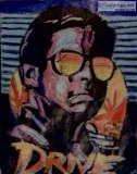 Movie Poster Drive GG &ndash 8&rdquo x 11&rdquo Colored Pencil