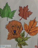 Fall GG &ndash 8&rdquo x 11&rdquo Colored Pencil