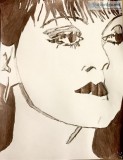 Pat Benatar GG &ndash 8&rdquo x 11&rdquo Colored Pencil