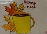 Autumn Mood Art From GG &ndash 9&rdquo x 12&rdquo Colored Pencil