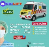 Exigency Services Ambulance Service in Delhi-Medilift