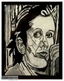 Actress Carrie Fisher 4 &ndash 11&Prime x 14&Prime Painting