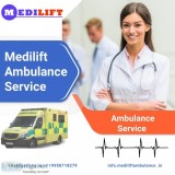 Medically facilitated Medilift Ambulance in Jamshedpur