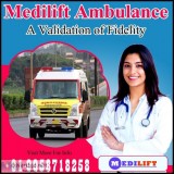 Bed-to-bed Commutation Ambulance Service in Dhanbad Jharkhand- M