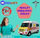 Finest Road Ambulance Service in Kankarbagh by Medilift