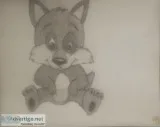 Female Wolf GG &ndash 8&Prime x 11&Prime Colored Pencil