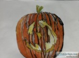 Jack-O-Lantern 2 GG &ndash 9&rdquo x 12&rdquo Colored Pencil